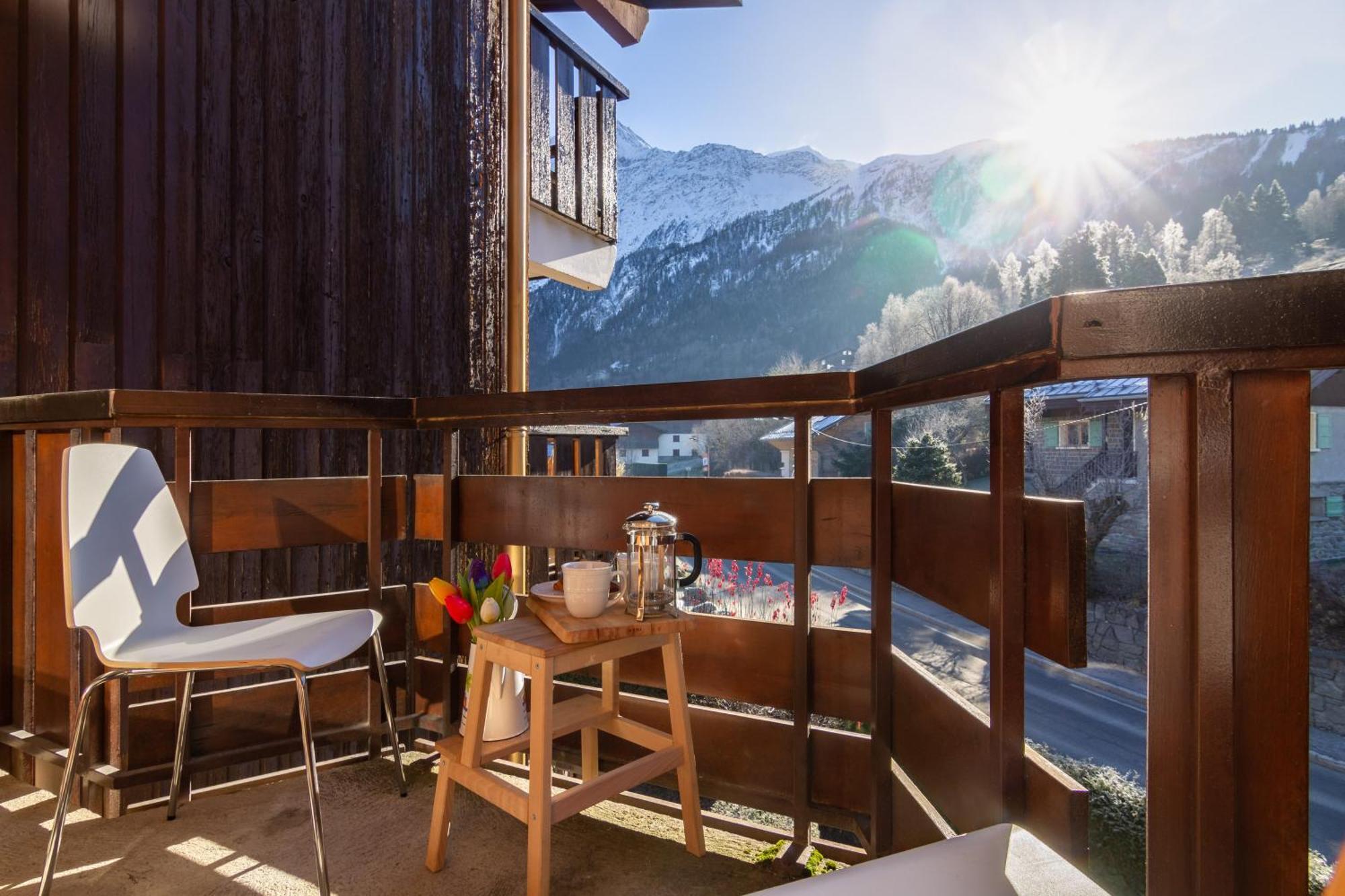 Residence Le Prarion 24A Ski In- Ski Out - Happy Rentals Les Houches Dış mekan fotoğraf