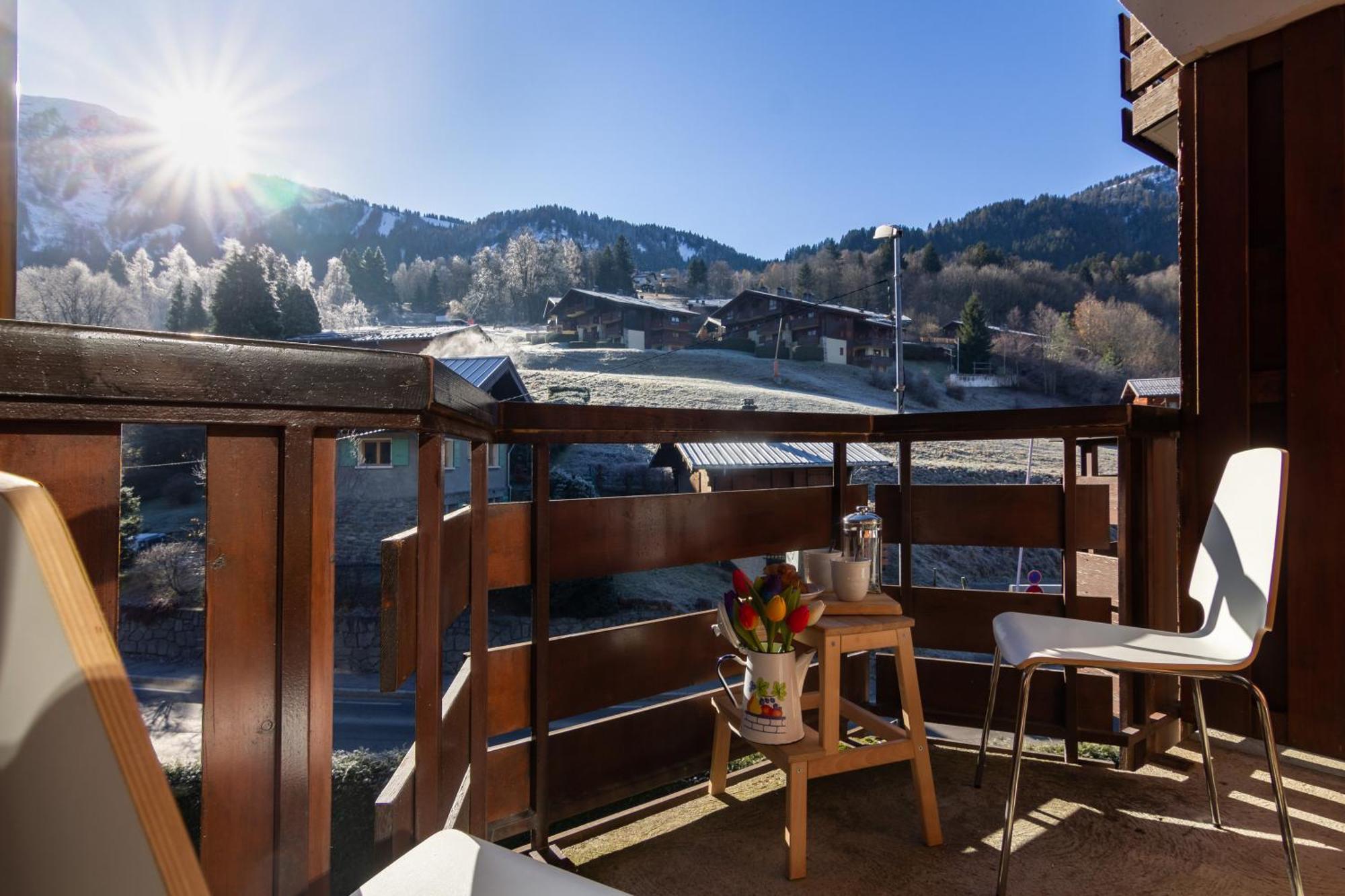 Residence Le Prarion 24A Ski In- Ski Out - Happy Rentals Les Houches Dış mekan fotoğraf