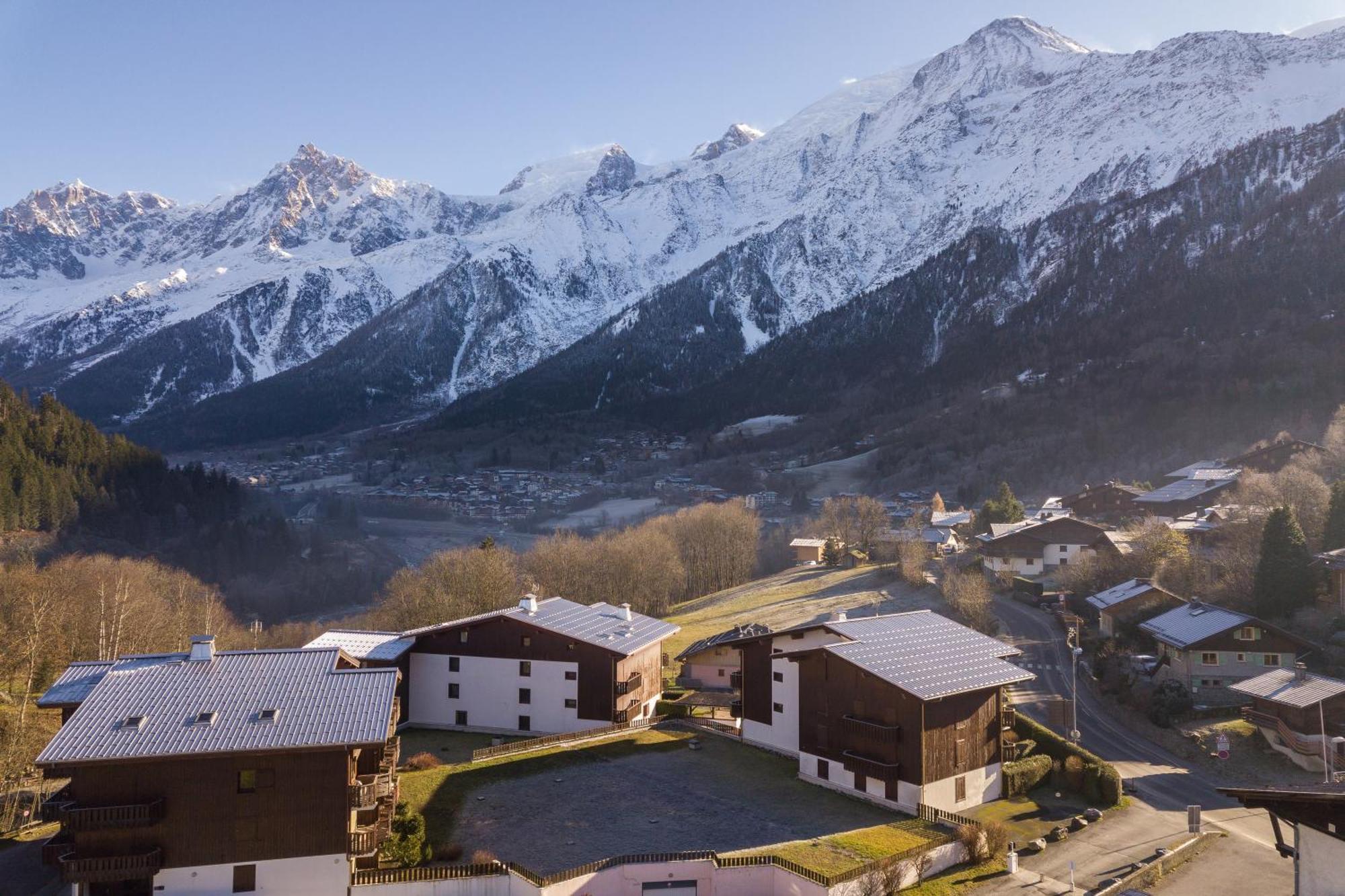 Residence Le Prarion 24A Ski In- Ski Out - Happy Rentals Les Houches Dış mekan fotoğraf