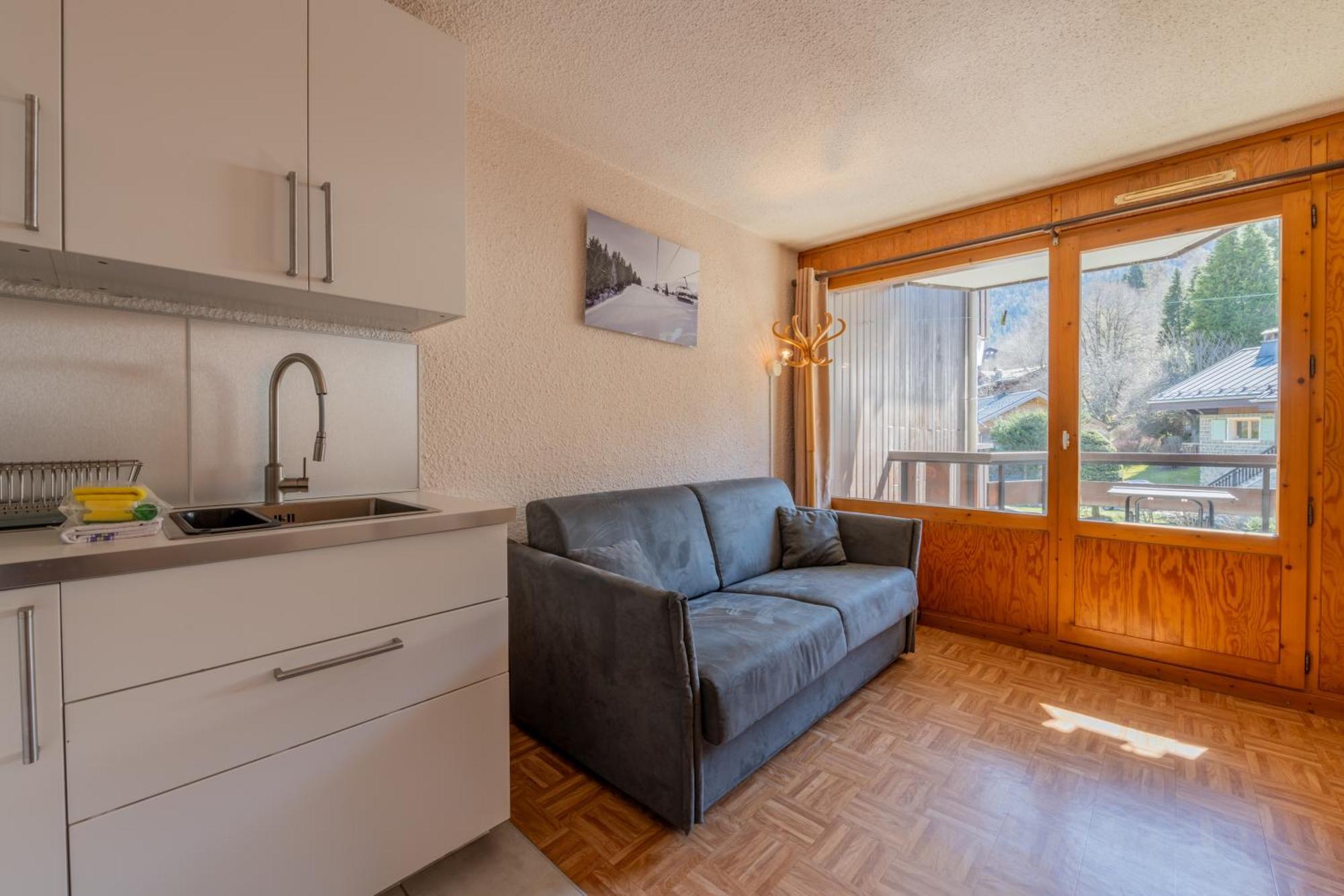 Residence Le Prarion 24A Ski In- Ski Out - Happy Rentals Les Houches Dış mekan fotoğraf