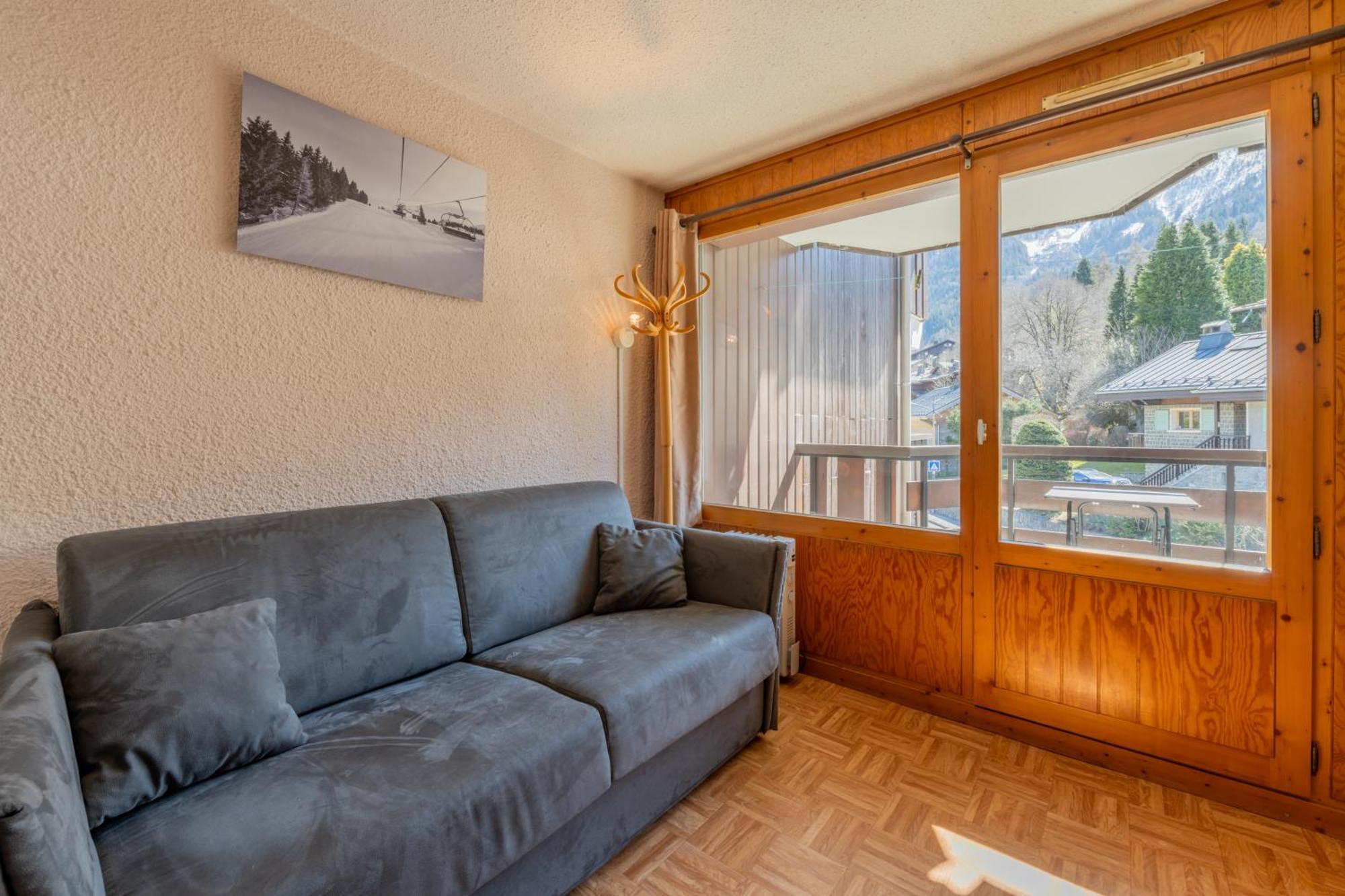 Residence Le Prarion 24A Ski In- Ski Out - Happy Rentals Les Houches Dış mekan fotoğraf