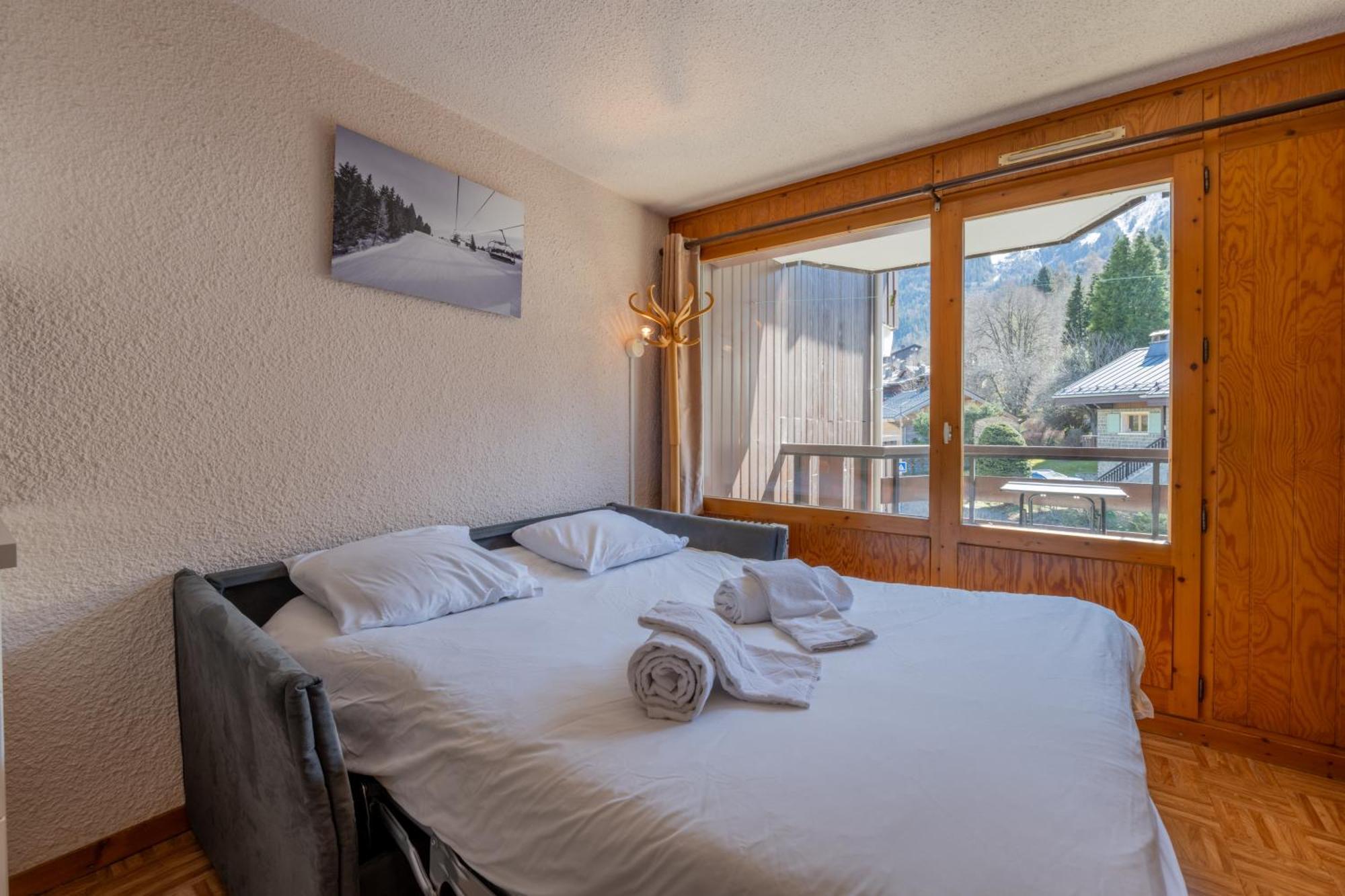 Residence Le Prarion 24A Ski In- Ski Out - Happy Rentals Les Houches Dış mekan fotoğraf
